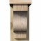 Ekena Millwork Newport Rough Sawn Corbel w/Backplate, Douglas Fir, 6"W x 12"D x 12"H COR06X12X12NEW01RDF - alternate 4